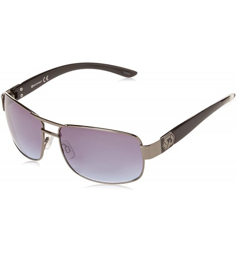 Aviator Men's 5011SP Aviator Sunglasses with 100% UV Protection- 62 mm - Gun/ Blue - CD18EH6AC3Y $29.97