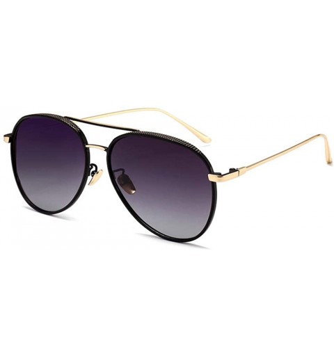 Rimless Polarized Sunglasses Street Style Fashion Round Frame Sunglasses Women - CD18XMM6DWC $50.29