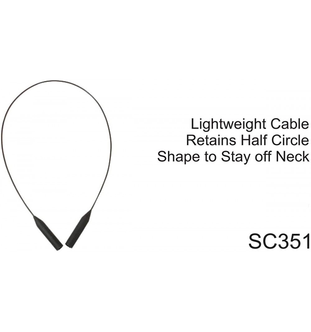 Rectangular Sports Sunglasses Holder Eyeglasses Neck Cord String Retainer Strap Air Light - CF12GFJCIKL $7.67