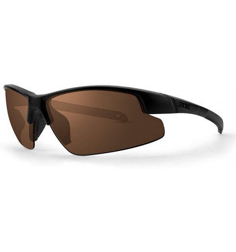 Wrap Eyewear Bravo Finish Sunglasses Sport Frame/Lens Choice EpochBravo - Black - CE18E4ZT2DX $16.35