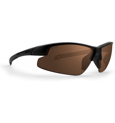 Wrap Eyewear Bravo Finish Sunglasses Sport Frame/Lens Choice EpochBravo - Black - CE18E4ZT2DX $16.35