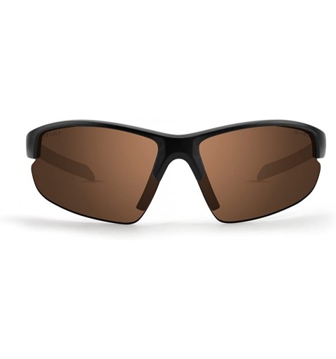 Wrap Eyewear Bravo Finish Sunglasses Sport Frame/Lens Choice EpochBravo - Black - CE18E4ZT2DX $16.35