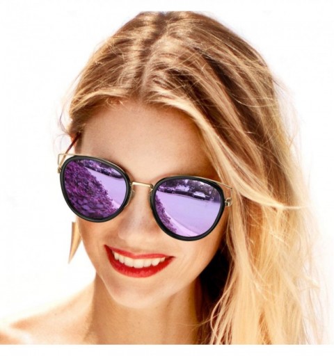Aviator Men's Night-Vision Glasses for Driving Anti Glare- Rainy Safe Night-Driving Glasses Polarized - Purple - CP18U5NN3QH ...