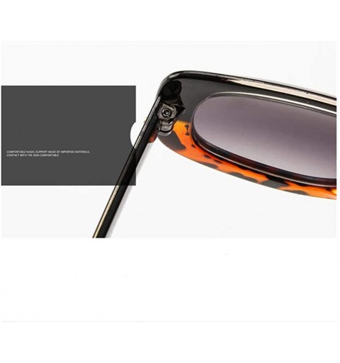 Square Sunglasses Designer Glasses Classic Vintage - C4 - C6197ZSRY83 $8.59