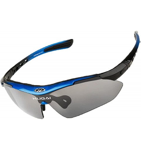 Sport Polarized Sunglasses Interchangeable Cycling Baseball - 5 - CW184K0QSDR $38.54