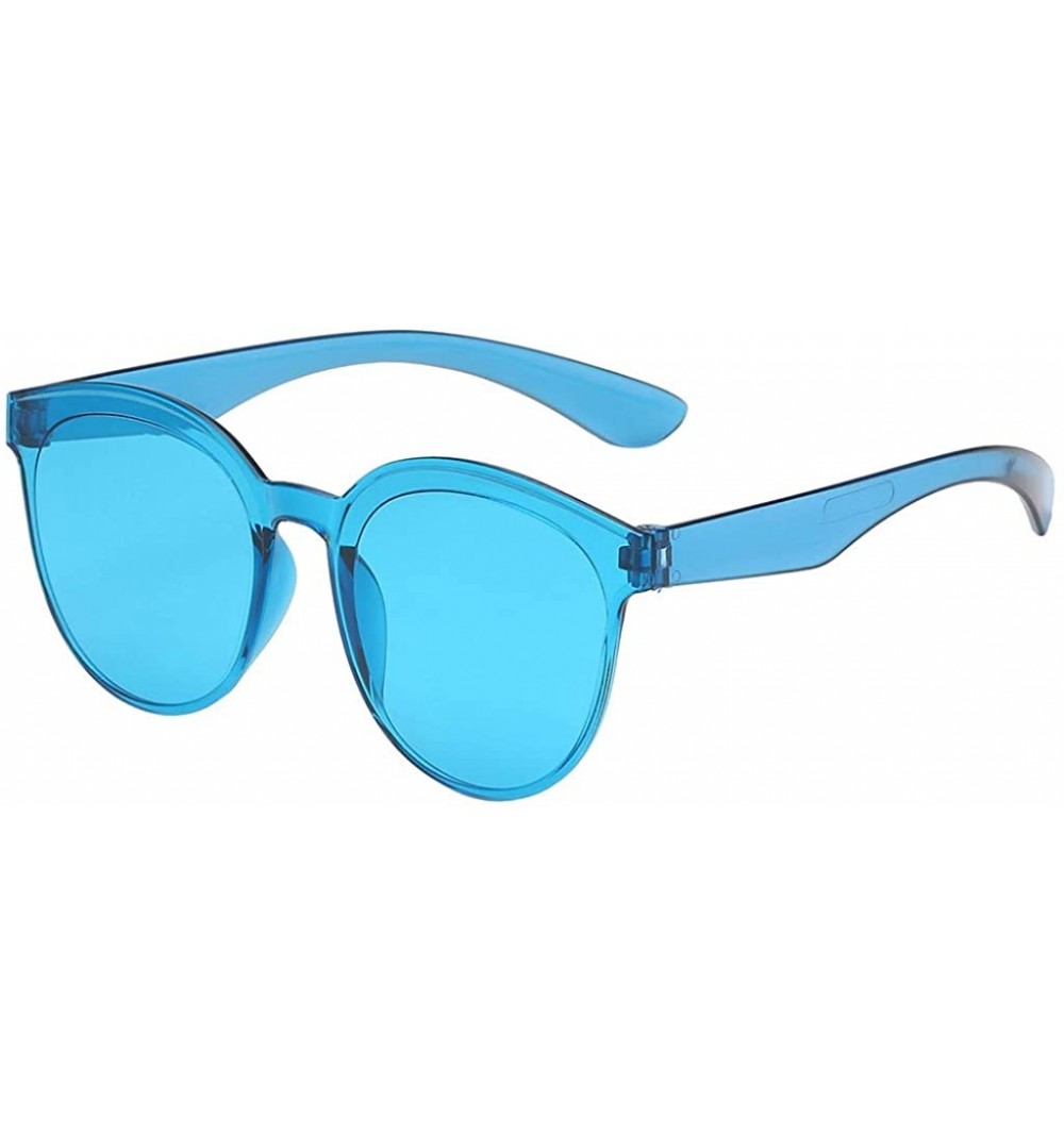 Goggle Unisex Polarized Protection Sunglasses Classic Vintage Fashion Jelly Frame Goggles Beach Outdoor Eyewear - CZ194K538XQ...