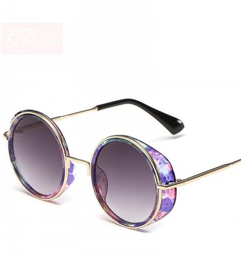 Oversized 2019 New Steampunk Sunglasses Women Brand Designer Oversized Outdoor Black Gray - Pink Pink - C918Y5X9224 $7.50