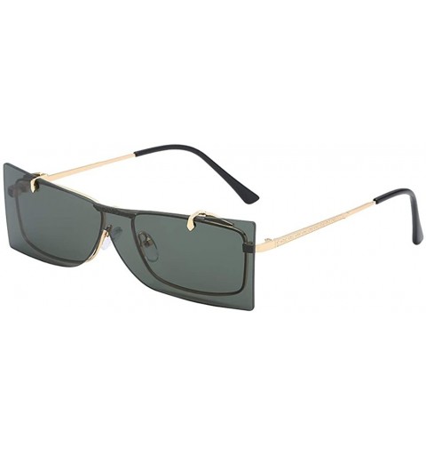 Goggle Unisex Clip-on Sunglasses Anti-Glare Driving for Pretection Glasses - B - CX18OAK4X7X $20.85