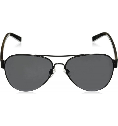 Aviator Jeans Womens Women's JJ 1012 Aviator Fashion Designer UV Protection Sunglasses - Black Frame - CU180OUCESI $29.71
