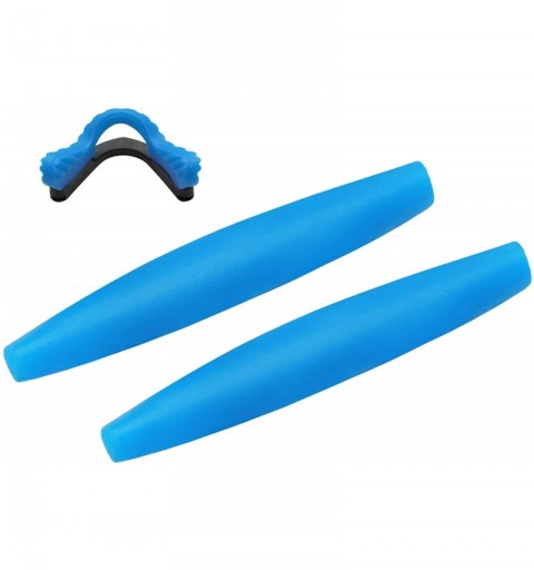 Sport Replacement M Frame Sweep Vented Sunglass - Multiple Options - Sky Blue Rubber Kits - CX18Y0TY9XQ $11.96