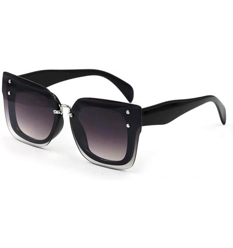 Cat Eye Womens Sunglasses 100% UV Protection - See Shapes & Colors - Black Smoke - CW18RSSCZOM $22.44