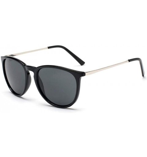 Cat Eye 2019 Brand New Cat Eye Sunglasses For Men Women Retro Vintage Sun Glasses Gray - Tea - CL18XNH4SQA $9.04