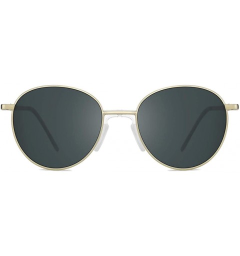 Oversized Sunglasses Simple Style for Women with Tinted Lenses UV400 Protection - 01-black&gold - CE18SMRA8W6 $12.18