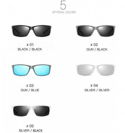 Rimless Polarized Photochromic Sunglasses Mens Lens Driving Glasses Driver Safty Goggles - 1black Black - C1194O495ID $22.49