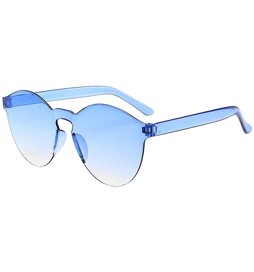 Rimless Unisex Fashion Sports Sunglasses Women Men Stylish Clear Sunglasses Outdoor Frameless Eyewear Glasses - K - CH193XDAS...