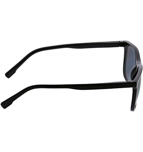 Square Highbrow Square Hideaway Bifocal Sunglasses- Black- 56 mm + 2.5 - CA18XDDELN0 $21.79