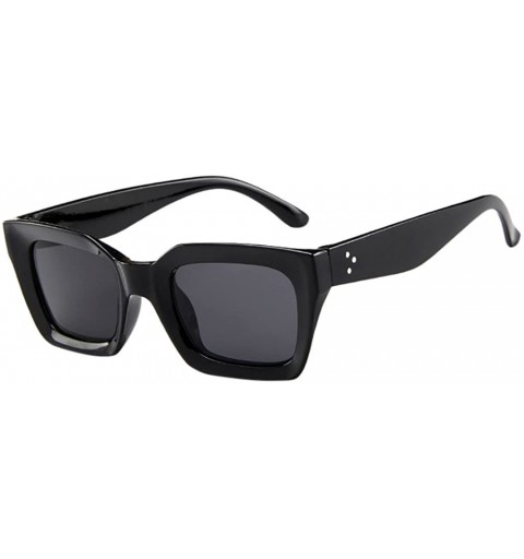 Oval Polarized Sunglasses Riding Square Driving Women Sunglasses Rectangular Fashion punk Sun Glasses - F - CQ196Z0RTUD $18.84