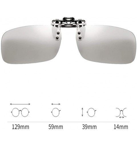 Rectangular Sunglasses Rectangle Polarized Protection Anti Glare - CG18A0U40AR $28.21