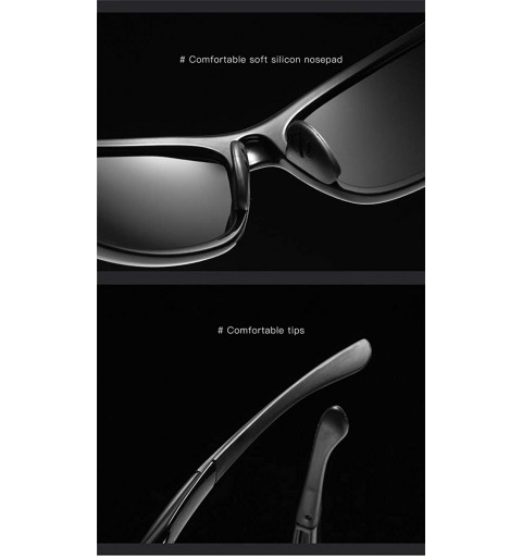 Goggle 2 Value Pack- HD Polarized Night Vision + Polarized Sunglasses Unbreakable - Black - CE18OEIICM5 $19.86