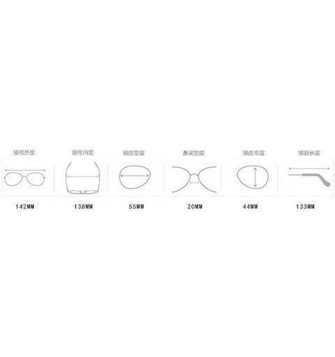 Aviator Mens Womens Metal Frame Sunglasses Ladies Heart Shape Gradient Sunglasses Lolita Love - CE18STWAE4U $9.65