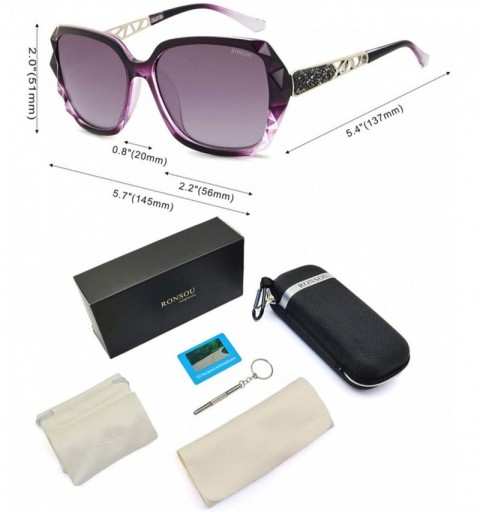 Sport Fashion Sunglasses for Women Oversized Polarized UV Protection Vintage Classic Sun Glasses Ladies Shades - CL196QT3EQI ...