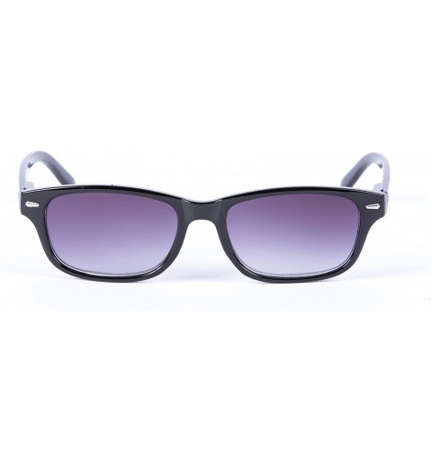 Sport The Intellect" Reading Sunglasses - Unisex Full Lens Sun Readers (non bifocal) - Black - CS1256T7FRR $32.99