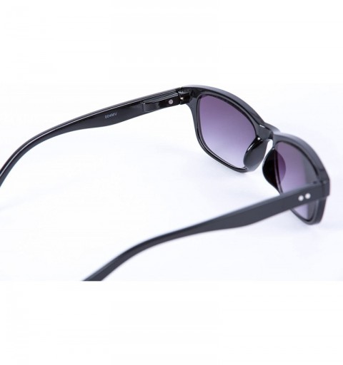 Sport The Intellect" Reading Sunglasses - Unisex Full Lens Sun Readers (non bifocal) - Black - CS1256T7FRR $16.31