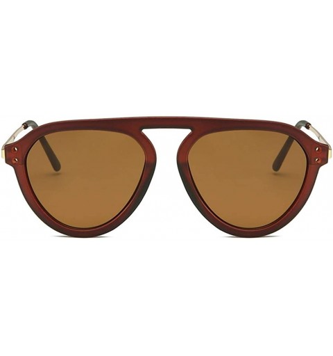 Wrap Men Women Sunglasses Fashion Sunglasses Big Box Sunglasses Sexy Vintage Glasses - B - CF18TM4M47W $8.71