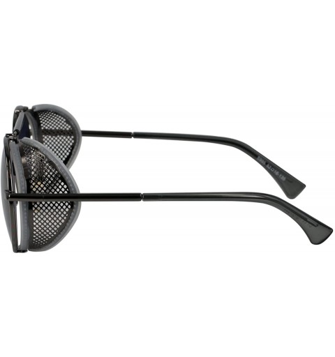 Goggle Retro Steampunk Sunglasses Goggles Gun Grey Frame - CN11X8NQ7WX $26.90