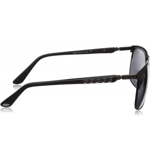 Aviator G2014S Polarized Aviator Sunglasses - Satin Black & Onyx - C511AHAWBR3 $52.61