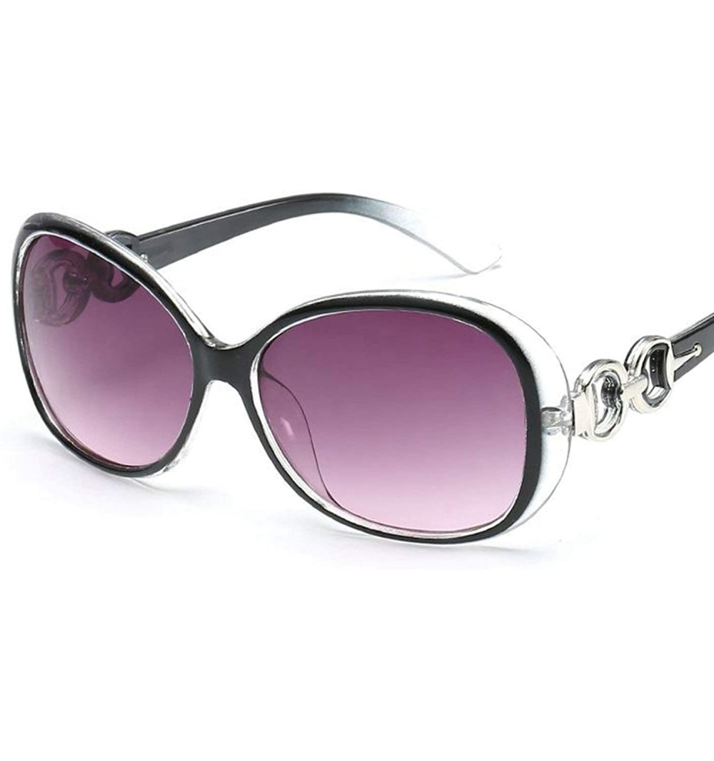 Wrap Classic Retro Designer Style Curved Frame Sunglasses for Women PC AC UV400 Sunglasses - Style 2 - C118SAT7I4R $14.22