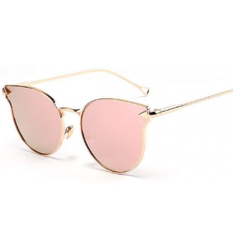 Oversized Cat Eyes Sunglasses for Women - Polarized Oversized Fashion Vintage - A - CH18RZIK4WG $7.31
