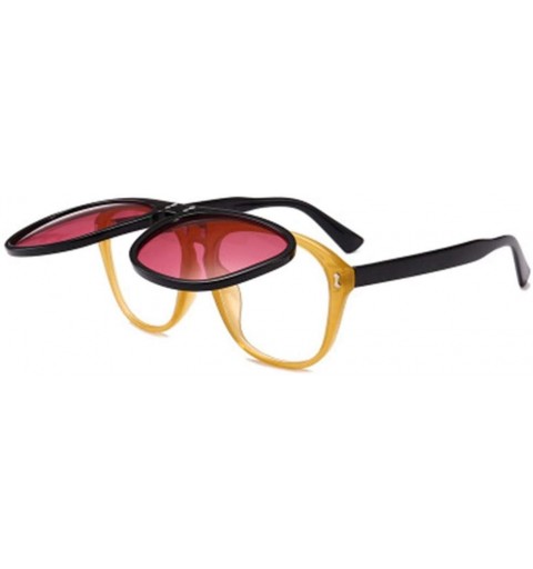 Sport Sunglasses Double Clamshell Men and Women Visor Mirror Flat Mirror - 4 - CU190S30UT3 $32.92