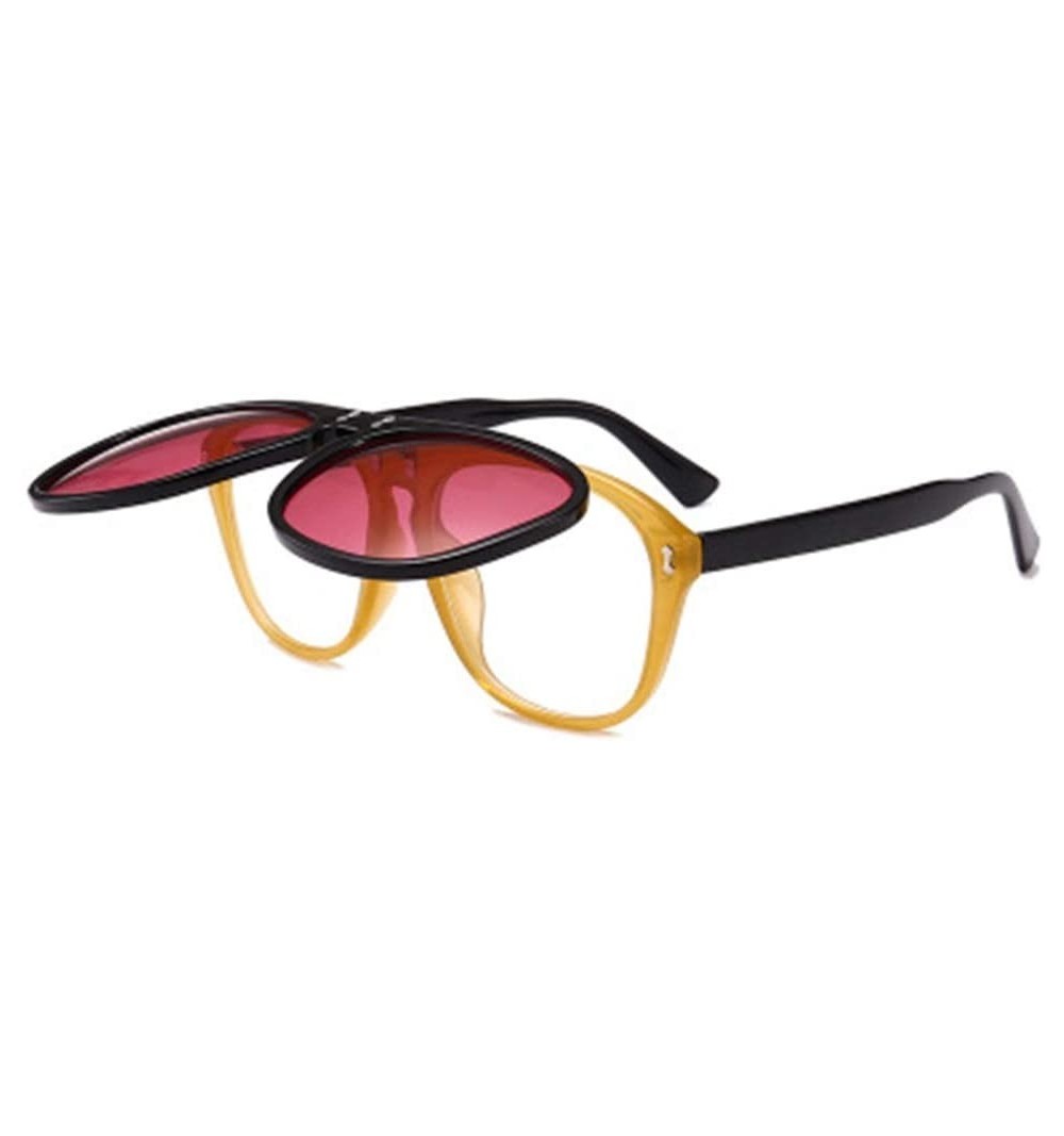 Sport Sunglasses Double Clamshell Men and Women Visor Mirror Flat Mirror - 4 - CU190S30UT3 $32.92