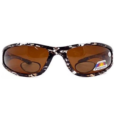 Oval Polarized Bifocal Outdoor Sunreader Camouflage - Brown - CJ18YMNTN90 $15.53