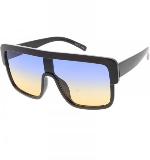 Shield High Octane Collection"Vegas" Unisex Sunglasses - Blue - CN18GY7QNKR $22.04
