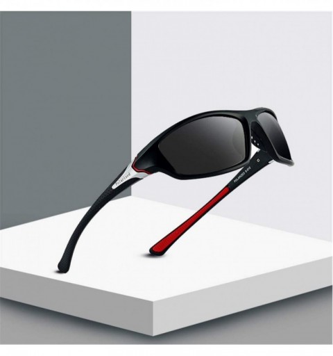 Oval Unisex Polarised Driving Sun Glasses for Men Polarized Stylish Sunglasses Goggle Eyewears - C7 - C1194OK5Y68 $20.85