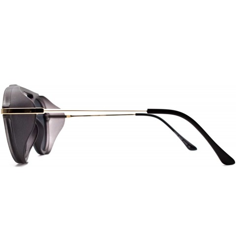 Round F066 Oval Design- for Mens 100% UV PROTECTION - Grey-black - CL192TCHKWH $23.19