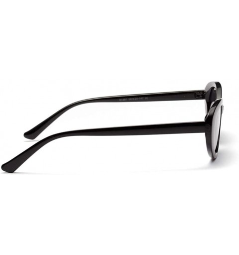 Oval retro oval sunglasses women small summer accessories pink white black oval sun glasses for men retro uv400 - CT18RGR5023...