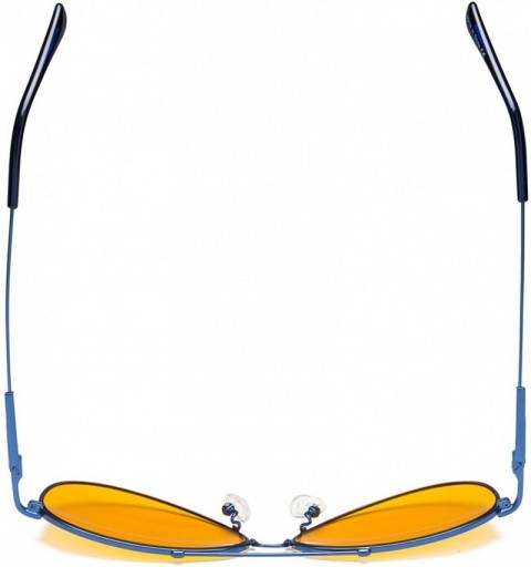 Aviator Sleep Nighttime Digital Eyeglasses - Blue Light Blocking Glasses for Women - Blue - CH18IWQG7Y9 $19.81