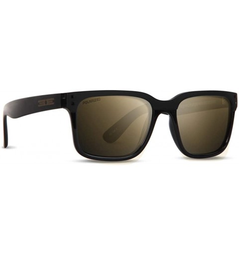 Sport Romeo Black Sport Motorcycle Riding Driving Sunglasses with Polarized Gold Mirror Lens - CY193CGUNOI $49.09