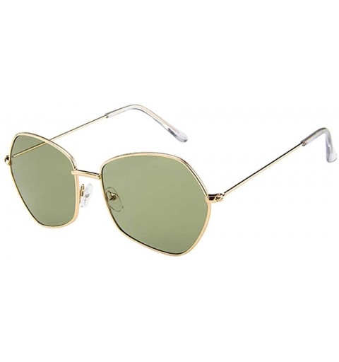 Rimless Womens Irregular Frame Sunglasses Summer Fashion Candy Colors Vintage Sunglasses Eyeglasses - I - CG18SX8CAS4 $9.21