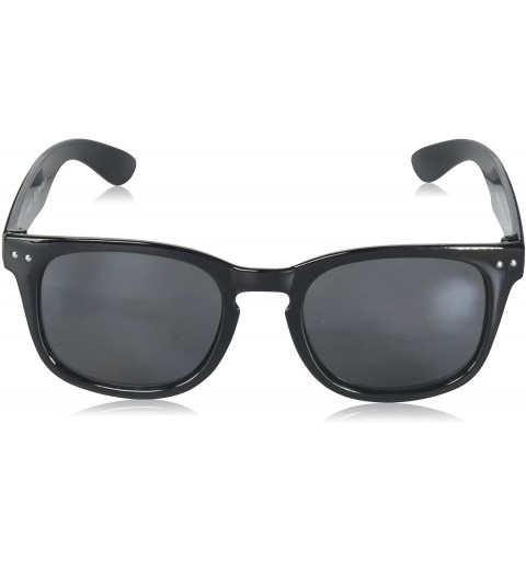 Rectangular Amicable Rectangular Sunglasses - Black - CL18WE5SI20 $13.03