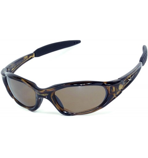 Sport Men Sunglasses stylish UV400 - Nonpz-leopard-amber - CR11M86YXPJ $10.77
