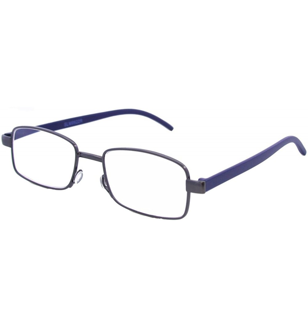 Rectangular Ultra Slim Reading 0.59 Oz Glasses with Ultra Flat Cases 1.16 Oz R2299MLS - CS12GOFCEB9 $19.96