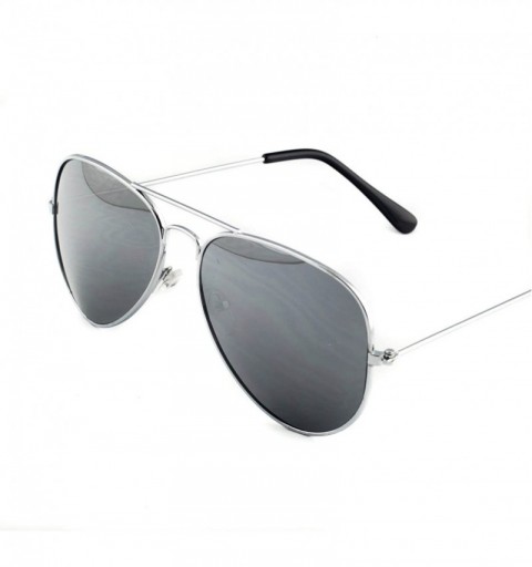 Aviator Classic Mirrored Aviator Sunglasses Gift Set - CH11LJ402NX $11.22