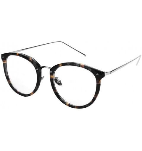 Aviator Vintage Optical Non Prescription Eyeglasses - A - CT199SEQUNS $10.24
