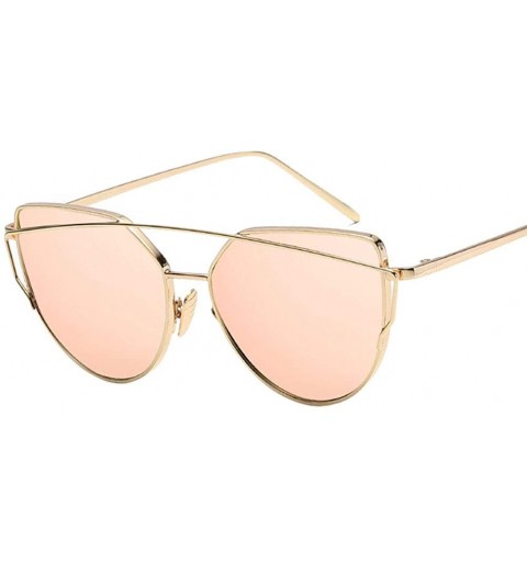 Oval Vintage Oval Sunglasses Eyewear Goggles for Women Men Retro Sun Glasses UV Protection - Style8 - CK18RLYO48K $8.59