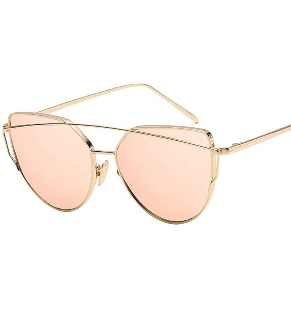 Oval Vintage Oval Sunglasses Eyewear Goggles for Women Men Retro Sun Glasses UV Protection - Style8 - CK18RLYO48K $8.59
