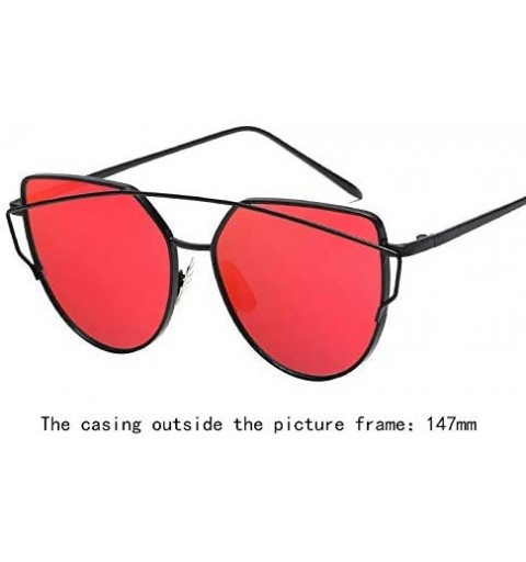 Oval Vintage Oval Sunglasses Eyewear Goggles for Women Men Retro Sun Glasses UV Protection - Style8 - CK18RLYO48K $8.59